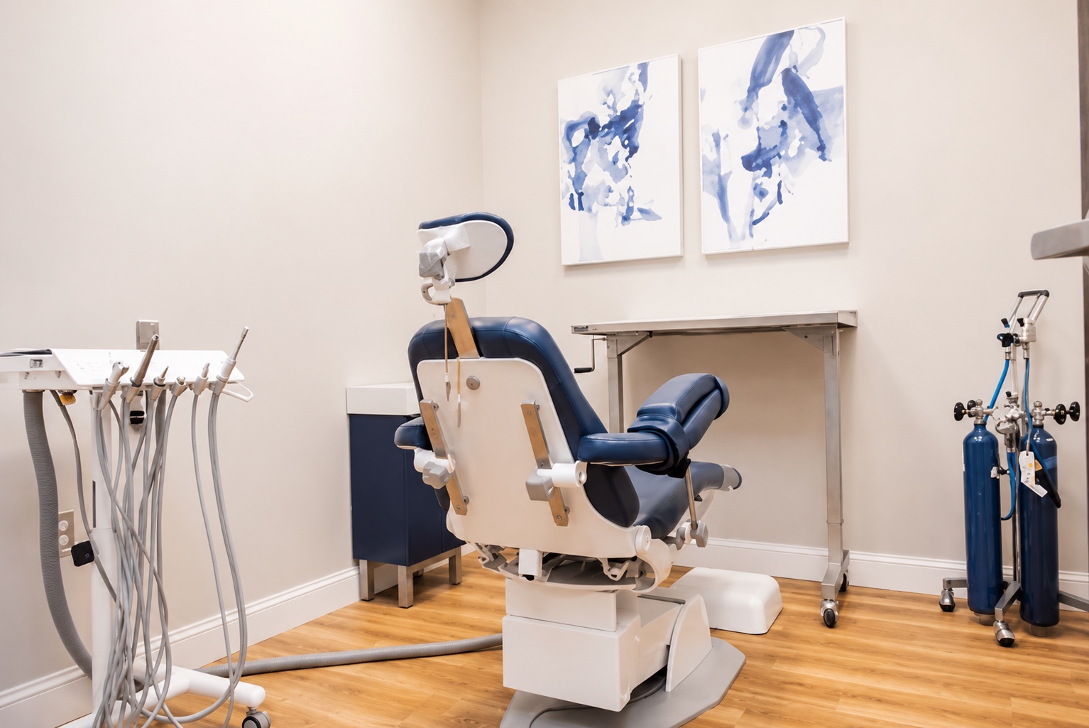 Modern dental operatory at Shield Dental Care in Burke, VA